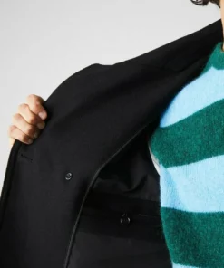 Lacoste Manteau Court - Noir -Lacoste Soldes Magasin 493ff31f9e29492c9ce40f5688dc31ed