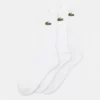 Lacoste 3 PACK - Chaussettes - White