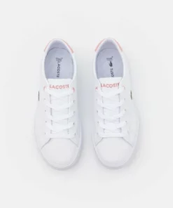 Lacoste GRIPSHOT - Baskets Basses - White/light Pink -Lacoste Soldes Magasin 4a50e423a956498ab12d134c68dfb16a