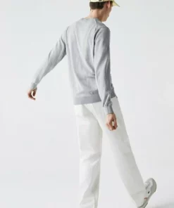 Lacoste Pullover - Gris Chine -Lacoste Soldes Magasin 4ad42df3e5714d4daa45090d36addc0c