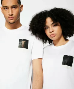 Lacoste POLAROID UNISEX - T-shirt Imprimé - White -Lacoste Soldes Magasin 4b7d24dd49b246dd9410c1bd897e5a95