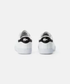 Lacoste POWERCOURT - Baskets Basses - White/black -Lacoste Soldes Magasin 4b7fda8668c84154871418206001c28d