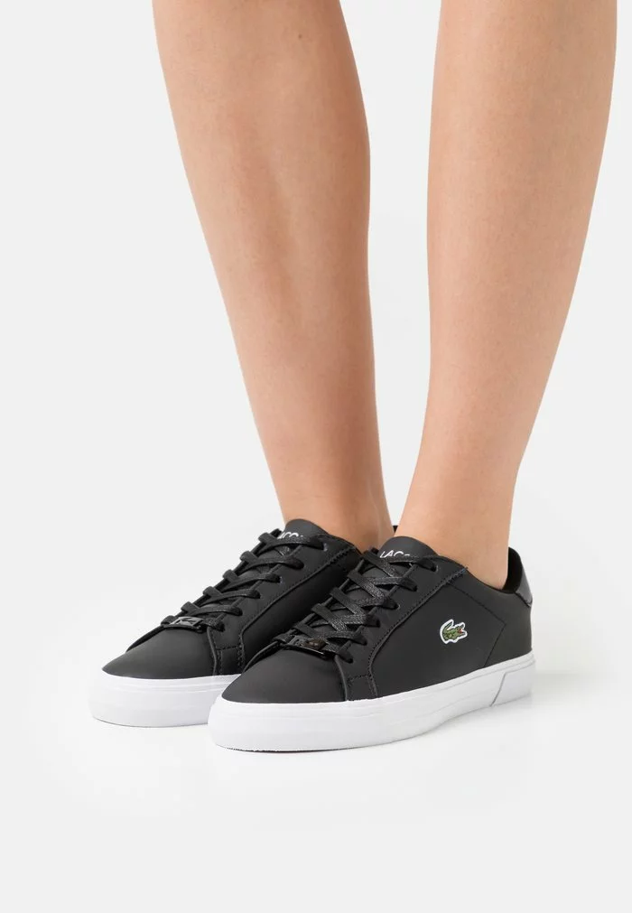 Lacoste LEROND PLUS - Baskets Basses - Black/white 1 Lacoste LEROND PLUS - Baskets Basses - Black/white