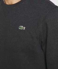 Lacoste Sweatshirt - Gris -Lacoste Soldes Magasin 4c1afefd158a47fa84ff21d7474cc314