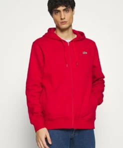 Lacoste PLUS - Sweat à Capuche Zippé - Red