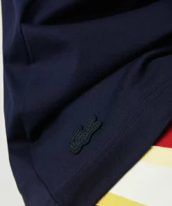 Lacoste HEREN - T-shirt Imprimé - Bleu Marine 8 Lacoste HEREN - T-shirt Imprimé - Bleu Marine -Lacoste Soldes Magasin 4d984132bb3942ac9c57816efcc262a4