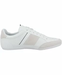Lacoste CHAYMON - Baskets Basses - White Dark Green -Lacoste Soldes Magasin 4dff4d2910ec4804a5ce9fc720b2434f