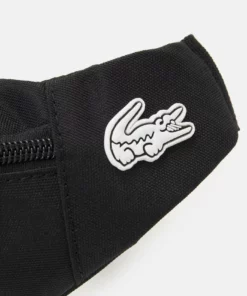 Lacoste UNISEX EXCLUSIVE - Sac Banane - Noir Blanc -Lacoste Soldes Magasin 4ec3523dd3df4c429ca20c70e6234636