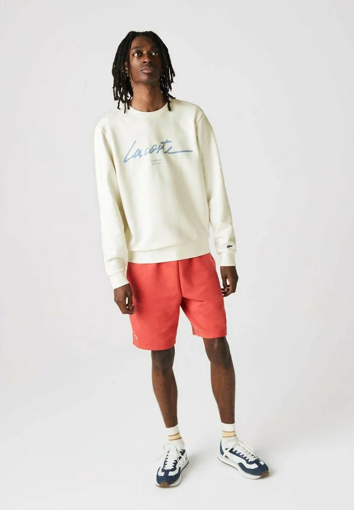Lacoste Sweatshirt - Blanc 1 Lacoste Sweatshirt - Blanc