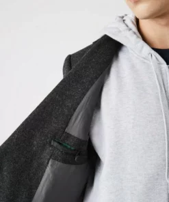 Lacoste Blazer - Gris -Lacoste Soldes Magasin 4f082d7286f34298abfe81b2d06ff22f