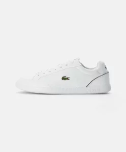 Lacoste GRADUATE CAP - Baskets Basses - White/dark Green