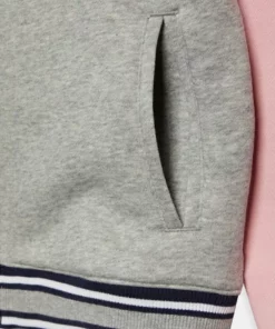 Lacoste UNISEX - Sweat à Capuche Zippé - Heather Wall Chine/lotus 1-navy Blue-white -Lacoste Soldes Magasin 501ce4d40755474ca3aaa00f647b4856