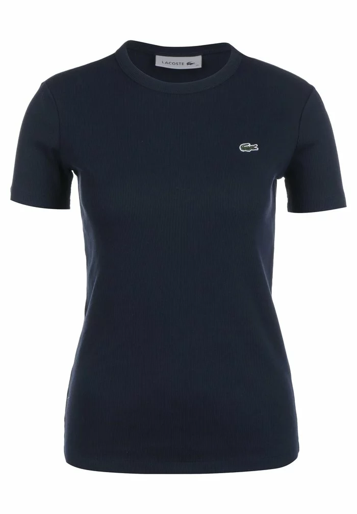 Lacoste T-shirt Basique - Marine 1 Lacoste T-shirt Basique - Marine