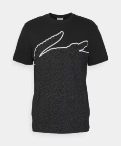 Lacoste T-shirt Imprimé - Noir