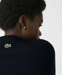 Lacoste Sweatshirt - Dark Blue -Lacoste Soldes Magasin 5408c1cc5e2e4bfcb750a76826df6c32
