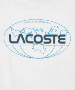 Lacoste UNISEX EXCLUSIVE - T-shirt Imprimé - White -Lacoste Soldes Magasin 542146e85bff4b2ca9347d42edfd4aa6