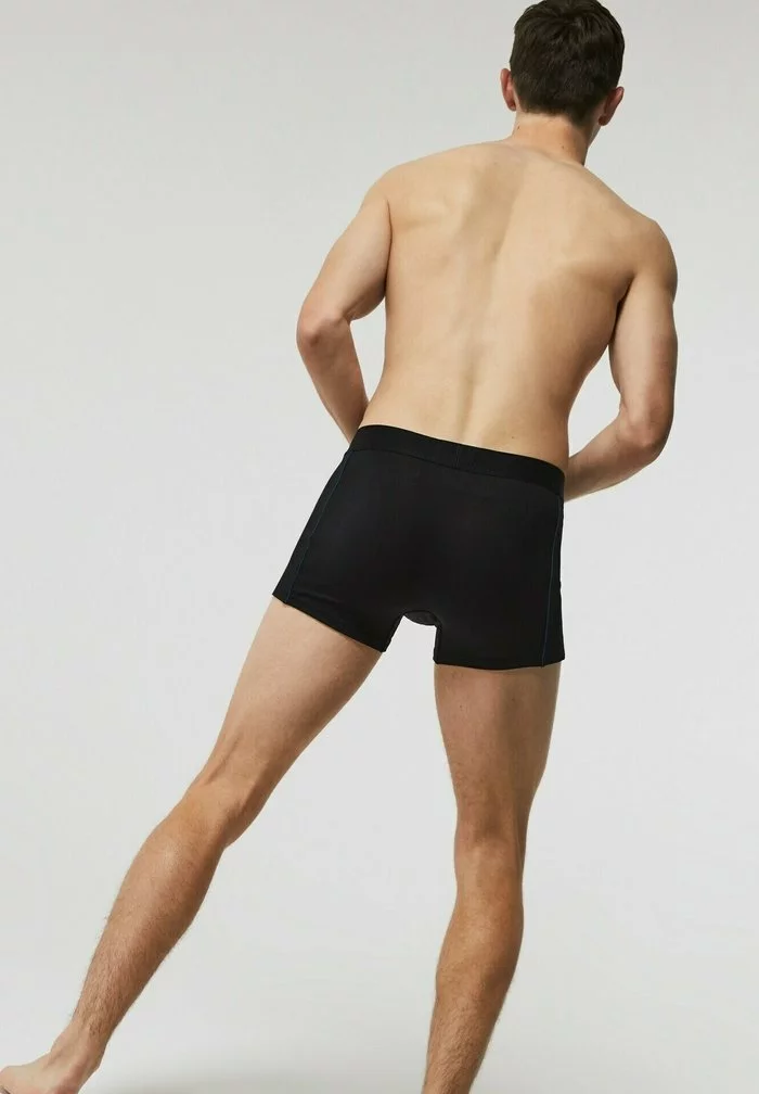 Lacoste CALECON HOMME - Shorty - Noir / Bleu 3 Lacoste CALECON HOMME - Shorty - Noir / Bleu – Image 3