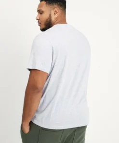 Lacoste T-shirt Basique - Light Grey -Lacoste Soldes Magasin 547dc5f26c7543aea90653f61aab50ed