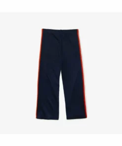 Lacoste Pantalon De Survêtement - Bleu Marine/blanc/orange -Lacoste Soldes Magasin 54938281f6804886ac9d7342ec5943ca