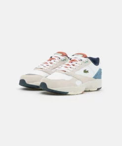 Lacoste STORM - Baskets Basses - Offwhite/blue 7 Lacoste STORM - Baskets Basses - Offwhite/blue -Lacoste Soldes Magasin 54a056ae30124b6795225d8fcc46f708
