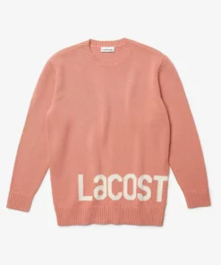 Lacoste Pullover - Rose Blanc -Lacoste Soldes Magasin 5641c41793f9495bad9ff53a33eebdbc