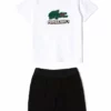 Lacoste X MINECRAFT SET - Pyjama - Blanc / Noir