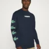 Lacoste T-shirt à Manches Longues - Marine