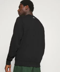 Lacoste Sweatshirt - Noir -Lacoste Soldes Magasin 57f404564e0c4e53b3a7750de2963642
