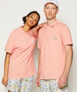 LACOSTE X PEANUTS - Polo - Rose