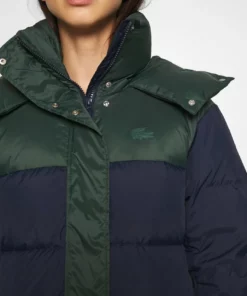 Lacoste BOXY PUFFER - Doudoune - Navy Blue/sinople -Lacoste Soldes Magasin 5852a4aa8c784177861d2652999f47bf