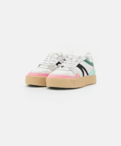 Lacoste Baskets Basses - Off-white/green -Lacoste Soldes Magasin 58c4282234564a7cb15ff2364e77e550