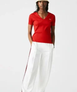 Lacoste T-shirt Basique - Rouge