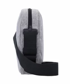 Lacoste Sac Bandoulière - Gris Chine Noir -Lacoste Soldes Magasin 59a6184ed94d4c66b60c228a552031b6