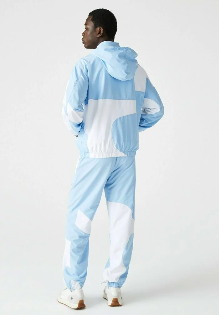 Lacoste Veste De Survêtement - Bleu Blanc 2 Lacoste Veste De Survêtement - Bleu Blanc – Image 2