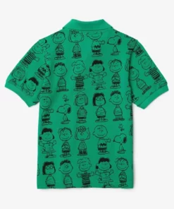 LACOSTE X PEANUTS - Polo - Vert / Noir 7 LACOSTE X PEANUTS - Polo - Vert / Noir -Lacoste Soldes Magasin 5bc828a8486c401fa1f9fad215056e49