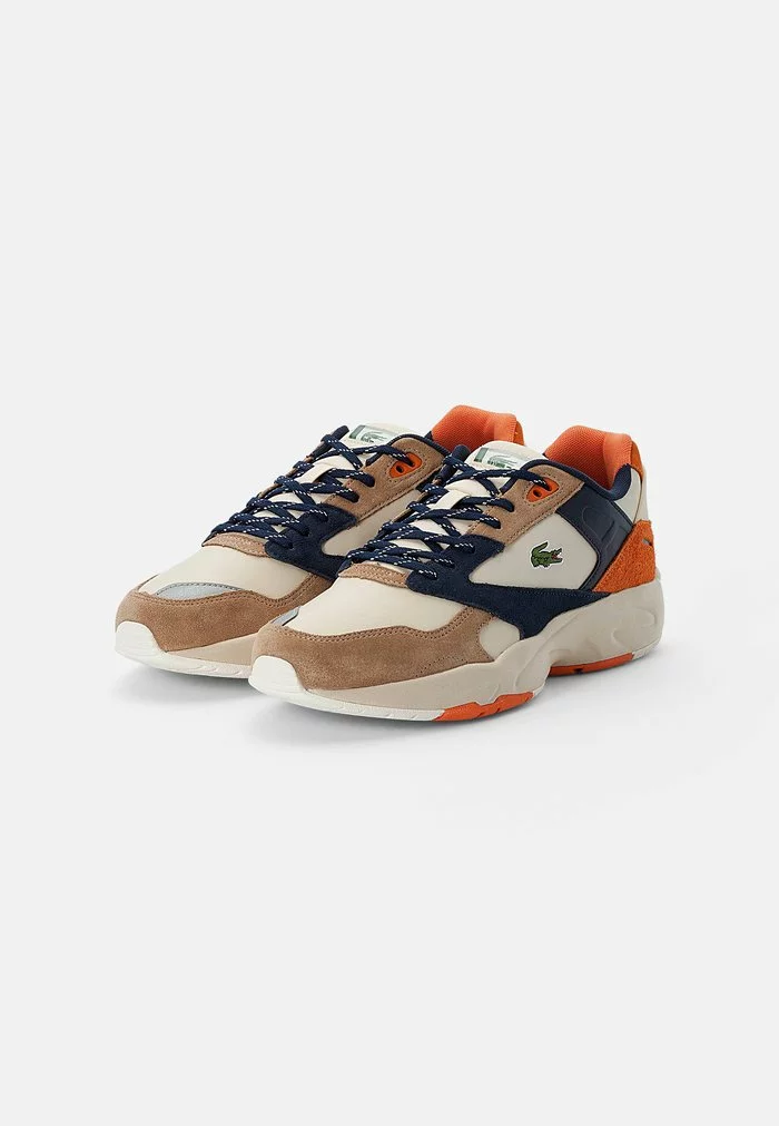 Lacoste STORM - Baskets Basses - Off White/brown 2 Lacoste STORM - Baskets Basses - Off White/brown – Image 2