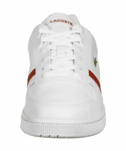 Lacoste Baskets Basses - Wht Red 12 Lacoste Baskets Basses - Wht Red -Lacoste Soldes Magasin 5e1b458f1e5841a8a17295f755fca2b3
