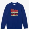 Lacoste Sweatshirt - Bleu / Blanc