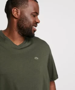 Lacoste T-shirt Basique - Baobab -Lacoste Soldes Magasin 5f7113e3568144929cdb80081bedfa00