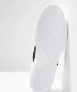 Lacoste COURT MASTER - Baskets Basses - White/black -Lacoste Soldes Magasin 5fd3189931144ad19de03b21994500c5