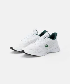 Lacoste RUN SPIN - Baskets Basses - White/dark Green -Lacoste Soldes Magasin 60138e2368bc4e99ae2b9375a84465ab