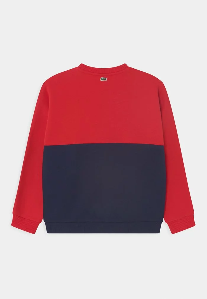 Lacoste LOGO UNISEX - Sweatshirt - Rouge/marine 2 Lacoste LOGO UNISEX - Sweatshirt - Rouge/marine – Image 2