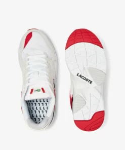 Lacoste STORM 96 - Baskets Basses - White/red -Lacoste Soldes Magasin 618b212a6aeb45f0bb0848184fe7c31a