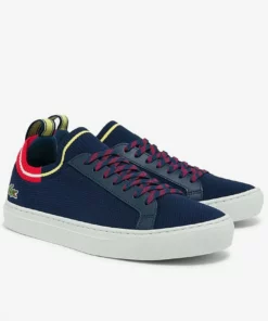 Lacoste Baskets Basses - Nvy/red -Lacoste Soldes Magasin 619c0aa0dd6e45de99846472d22e9338