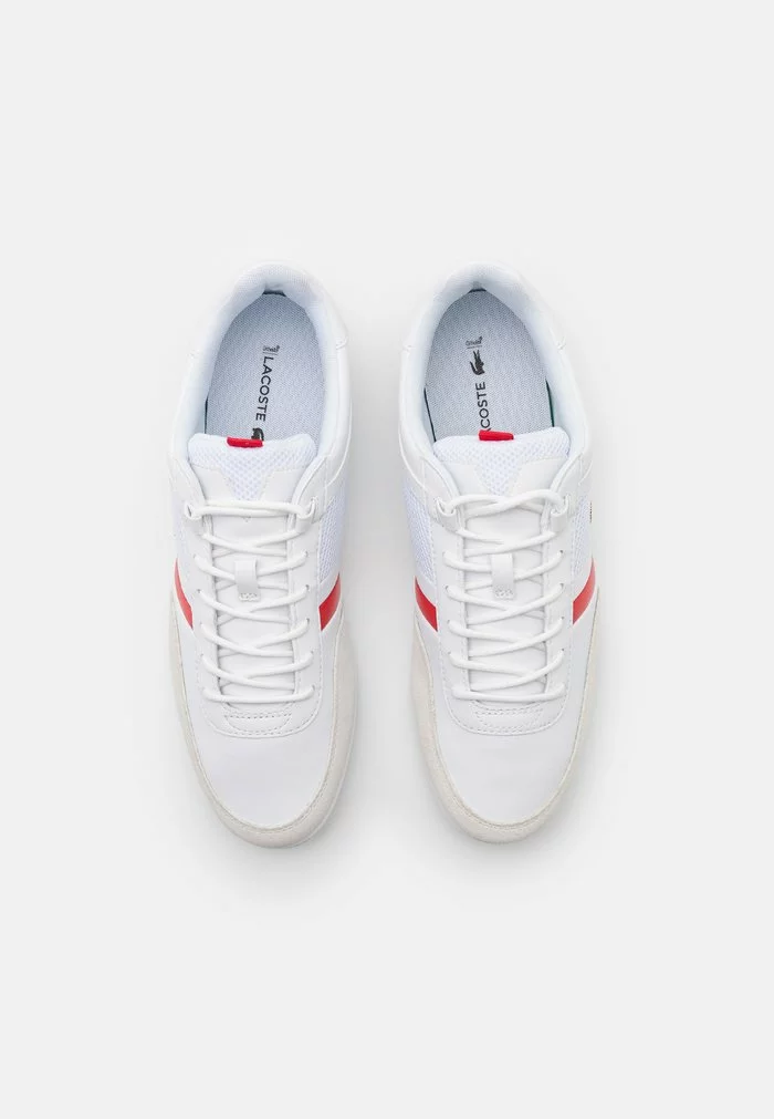 Lacoste GIRON - Baskets Basses - White/red 4 Lacoste GIRON - Baskets Basses - White/red – Image 4