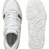 Lacoste T-CLIP 0120 3 SFA - Baskets Basses - Wht/dkgrn