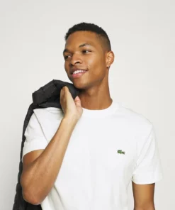 Lacoste T-shirt Basique - Flour -Lacoste Soldes Magasin 654b112ea11c43d98ce40f86487d5ac7