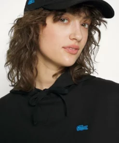 Lacoste EXCLUSIVE - Sweat à Capuche - Black -Lacoste Soldes Magasin 6644bd24b1394814b4a86ceafb16206c