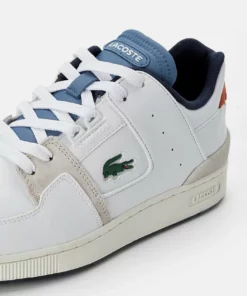 Lacoste COURT CAGE - Baskets Basses - Wht/blu -Lacoste Soldes Magasin 6657cd5bc87e4269a8640737f3f3df72