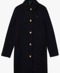 Lacoste Manteau Classique - Bleu Marine / Bleu Marine -Lacoste Soldes Magasin 66f04d4c15c344b685abc31a05f4fa59